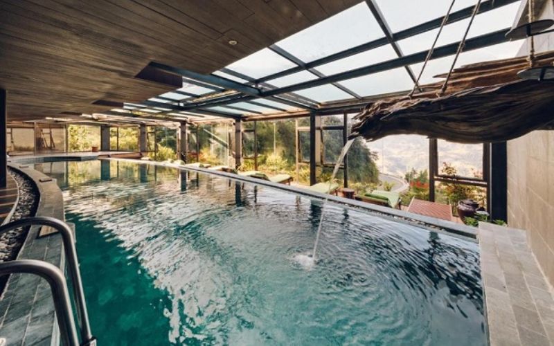 khách sạn Sapa có bể bơi nước nóng