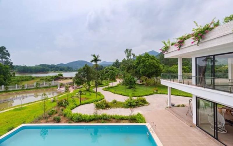 Lakeview Villa Sóc Sơn - Homestay Sóc Sơn Có Bể Bơi