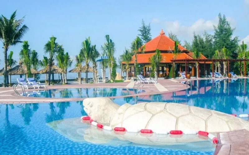 resort đẹp hồ tràm​